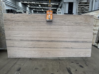 Italian Silver Veincut Honed (Travertine)