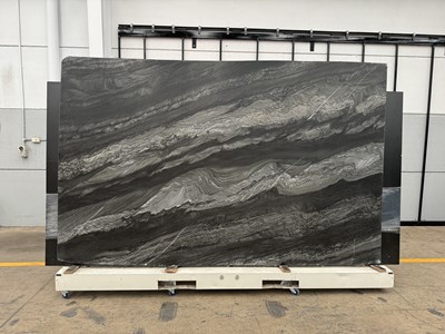 Black Tempest Leathered (Quartzite)