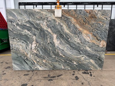 Fusion Green Leathered (Quartzite)