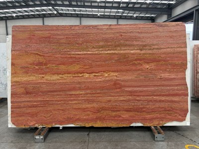 Rosso Travertine Honed (Travertine)